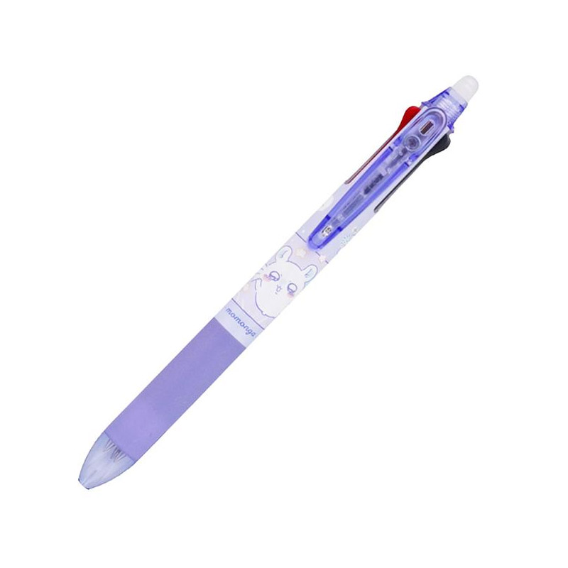 【文具】PILOT百利&CHIIKAWA联名款可擦三色圆珠笔0.38mm【梦幻紫】
