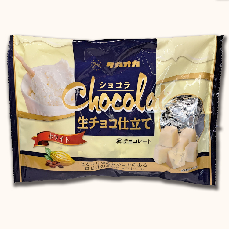 【日版】TAKAOKA高冈 生巧风味巧克力白巧味140g