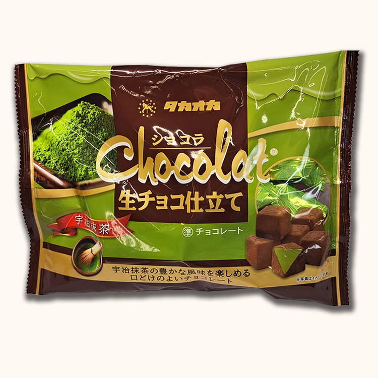 【日版】TAKAOKA高冈 生巧风味巧克力宇治抹茶味135g
