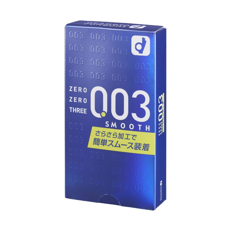 【日版】OKAMOTO冈本 003润滑款避孕套安全套 0.03mm 10只装