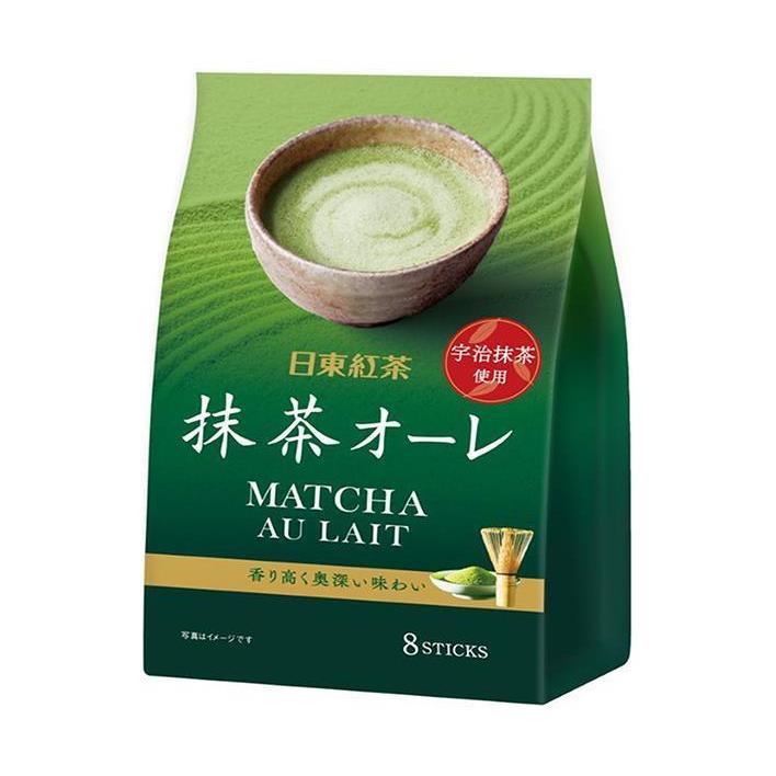 【日版】日东红茶 北海道皇家奶茶速溶抹茶牛奶8条入