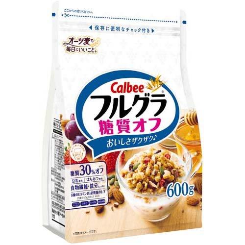 【日版】Calbee卡乐比 营养谷物早餐25%减糖风味水果麦片 600g 新