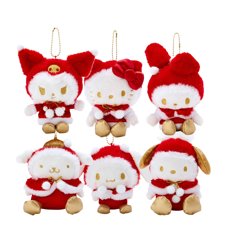【周边】sanrio三丽鸥 玩偶挂件 圣诞系列