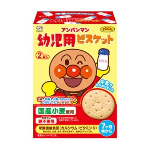【日版】FUJIYA不二家 面包超人儿童食用饼干 84g
