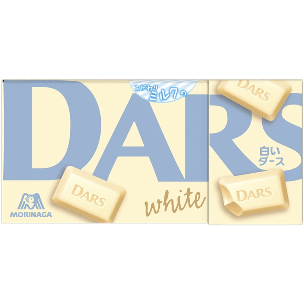 【日版】MORINAGA森永制果 DARS丝滑香浓牛奶/白巧克力 12粒/盒 多款可选