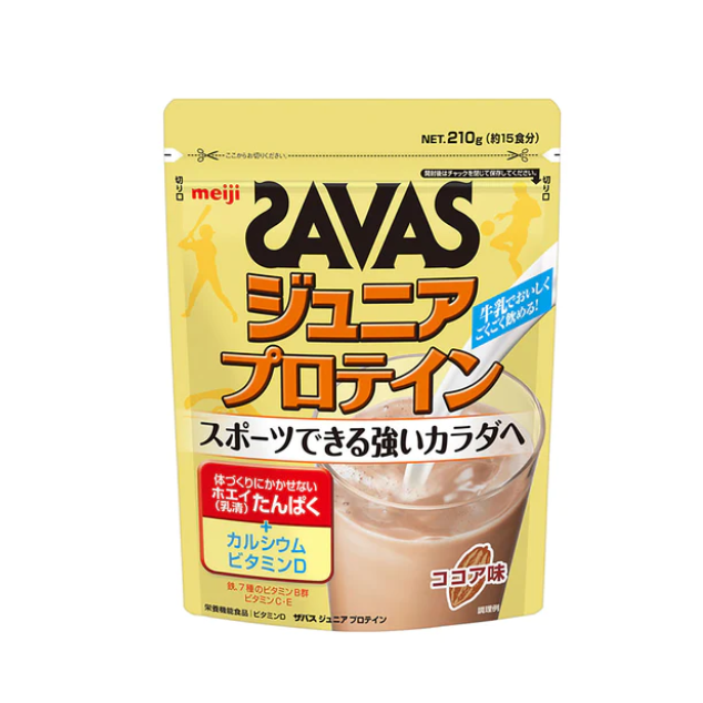 【日版】meiji明治 SAVAS蛋白粉 巧克力味 约15食 210g
