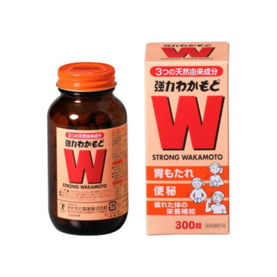 【日版】WAKAMOTO 若素若元 日本益生菌肠胃调理 300片