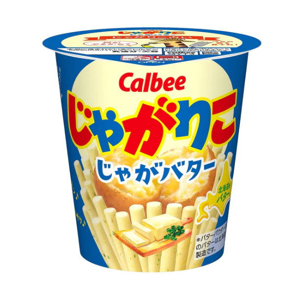 【日版】Calbee卡乐比 土豆棒薯条零食55g 黄油味