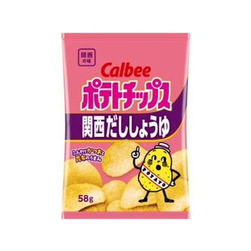 【日版】Calbee卡乐比 关西酱油味薯片 58g
