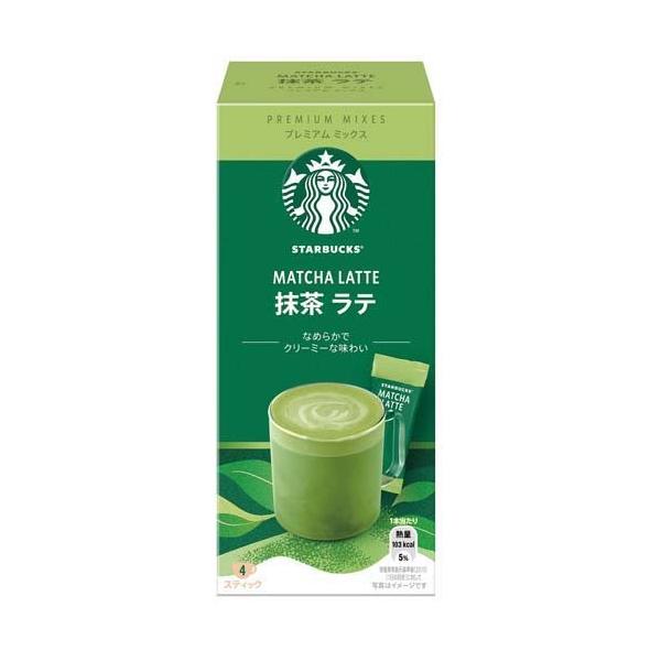 【日版】雀巢星巴克 R Premium Mix 抹茶拿铁棒咖啡 4条入