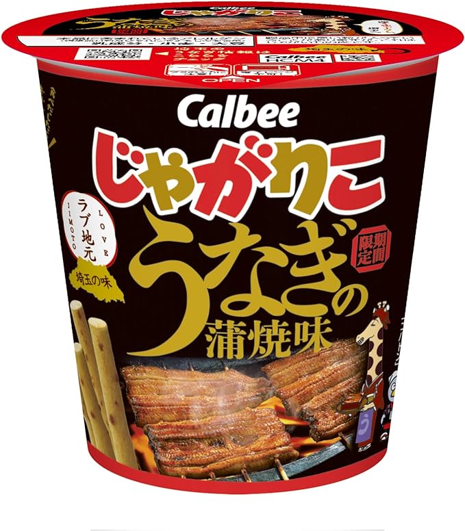 【日版】Calbee卡乐比 蒲烧鳗鱼味52g