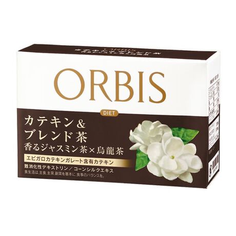 【日版】ORBIS奥蜜思 儿茶素＆混合茶 茉莉花 乌龙茶 20袋 减肥茶