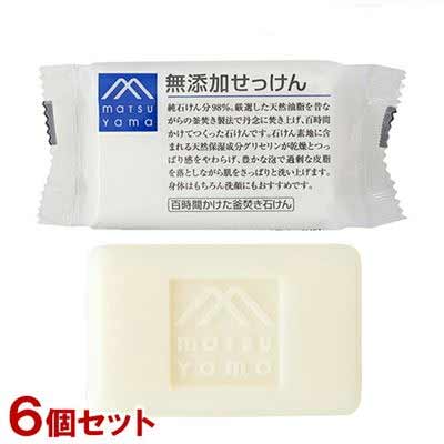 Matsuyama油脂无添加剂肥皂100克x 6件M-mark matsuyama发布