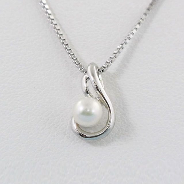 doipearl 土居真珠 4mm 婴儿珍珠  镶嵌型珍珠吊坠项链