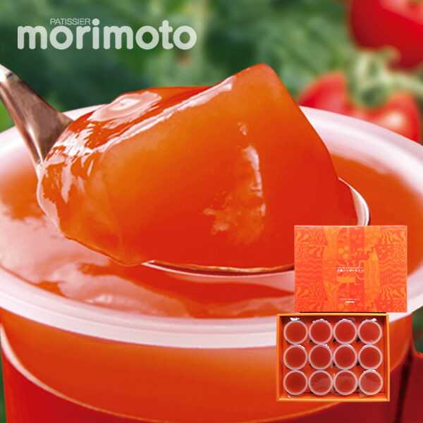【日本直邮】Morimoto 阳光满满 太阳红番茄果冻 130克x 12件