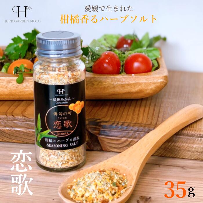 【日本直邮】herbgardenmoco 日本爱媛县特产 恋歌 瓶装香草盐 45g