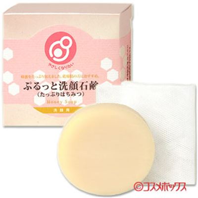 cosmebox MARUHA油脂化学 弹润洗脸香皂 蜂蜜 80g