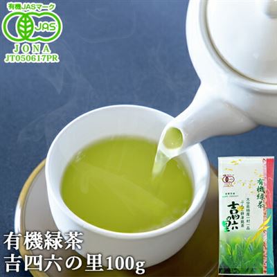 【日本直邮】高等级茶叶大分县特产有机绿茶 100g