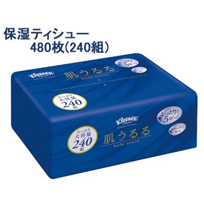 日本造纸 Crecia Kleenex 保湿柔软纸巾 480张