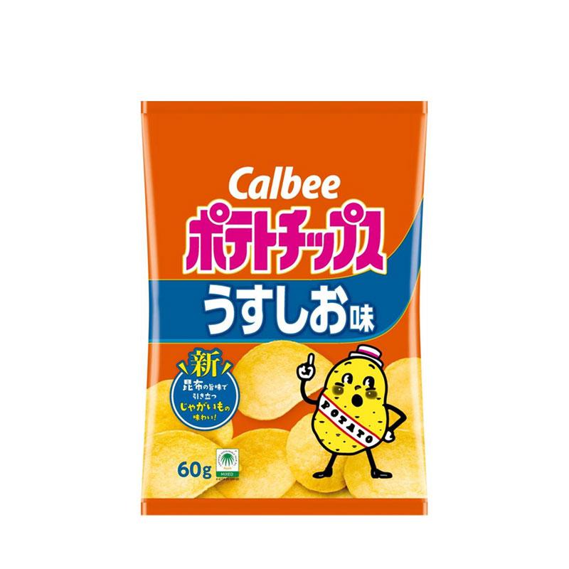 【日版】Calbee卡乐比 薄切薯片 淡盐味 60g
