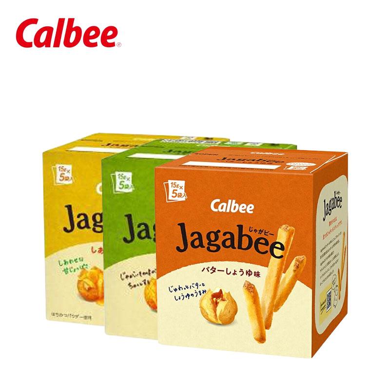 【日版】Calbee卡乐比 Jagabee薯条 16g*5袋 75g