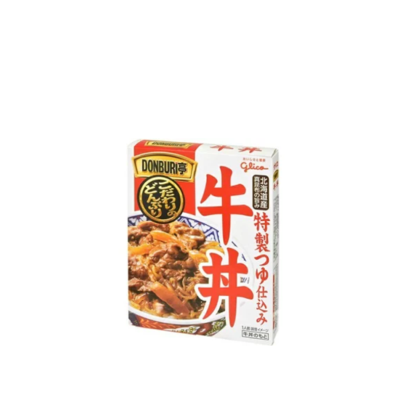 【日版】Glico Donburi亭 特制牛丼 即食料理包160g