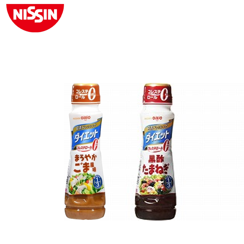 【日版】NISSIN日清 0胆固醇沙拉汁 调味酱 185ml 两种口味可选