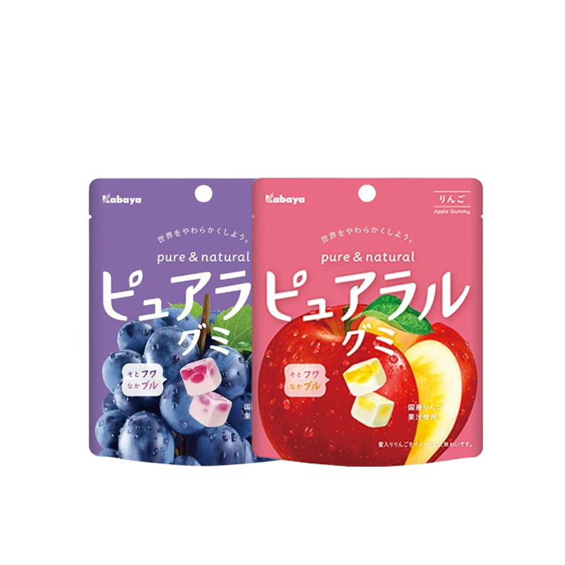 【日版】Kabaya 苹果味/葡萄味糖