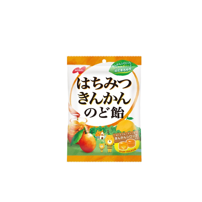 【日版】Nobel 蜂蜜橘子味糖果110g