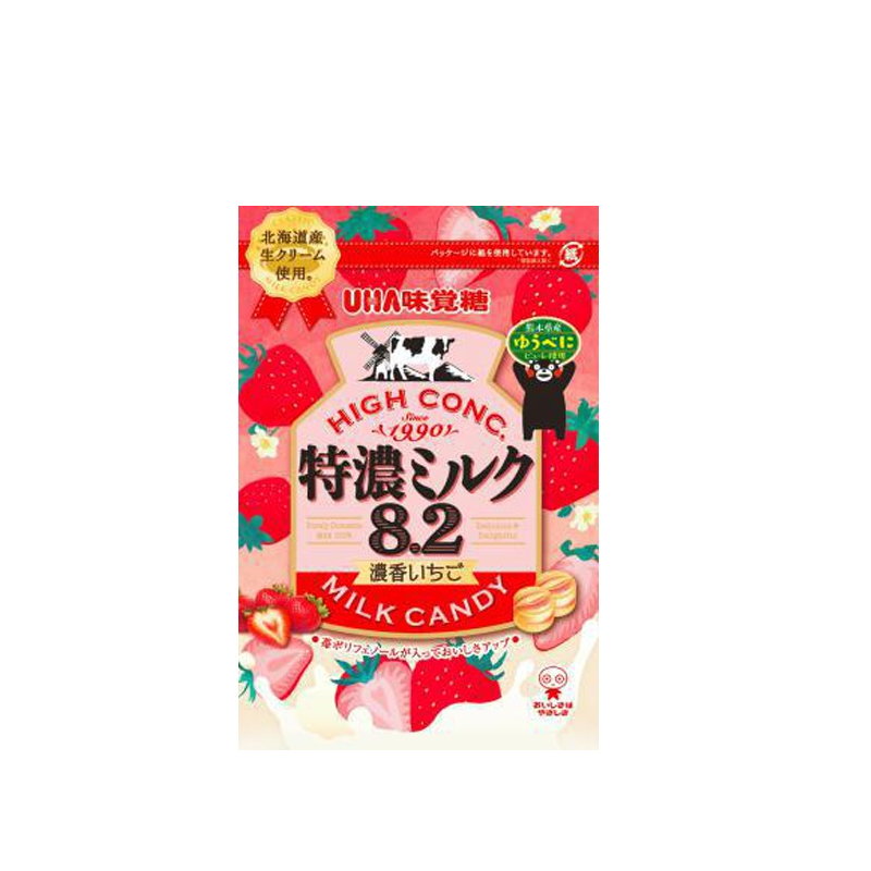【日版】UHA味觉特浓草莓牛奶糖75g