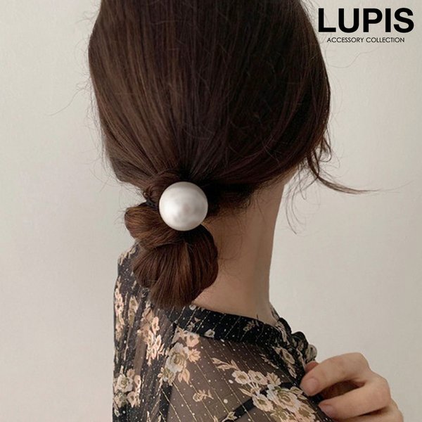 【Lupis】大直径单颗珍珠发圈
