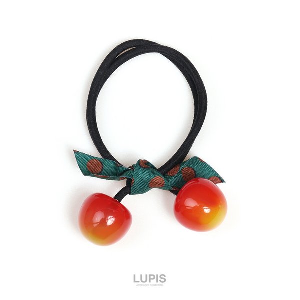 【Lupis】多巴胺水果发圈 红樱桃款