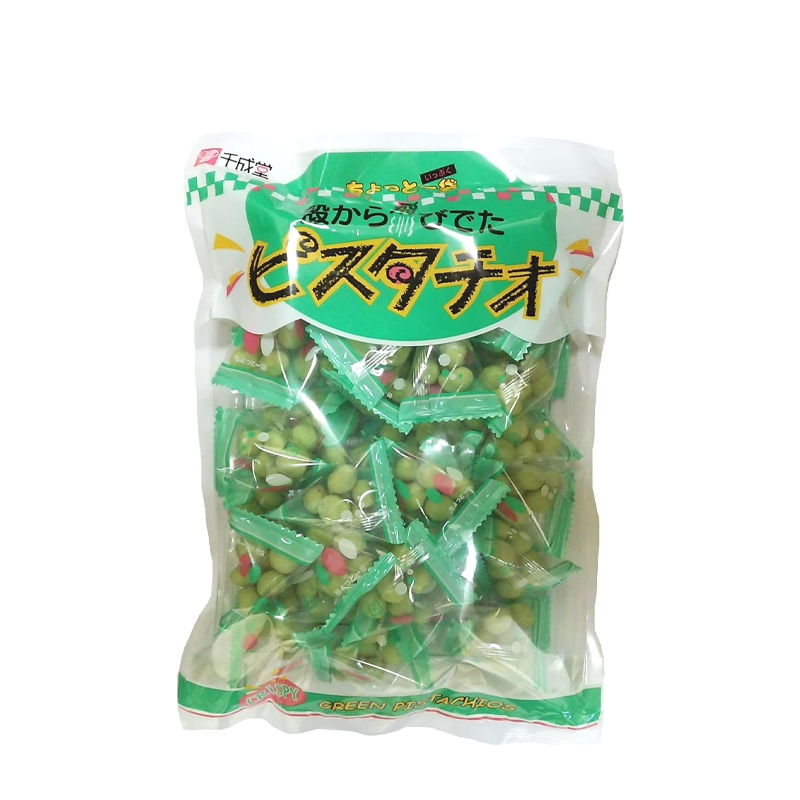 【日版】黑田屋 绿色小吃 开心果 美味盐味 225g 独立包装