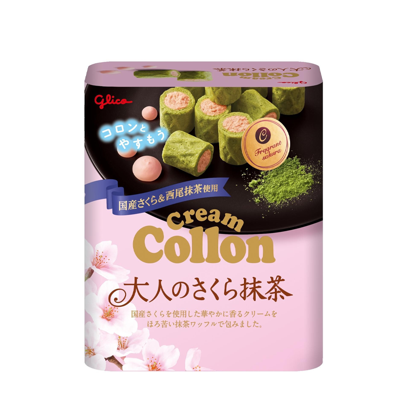【日版】格力高 cream collon <大人樱花抹茶>