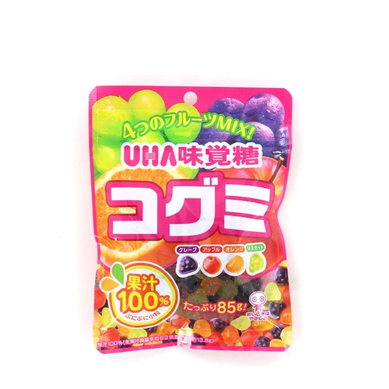 【日版】UHA 悠哈味觉糖 杂果果汁软糖 85g