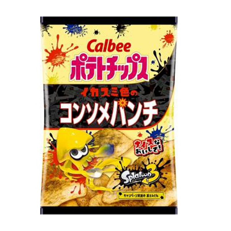 【日版】Calbee卡乐比 原切薯片海苔淡盐味56g