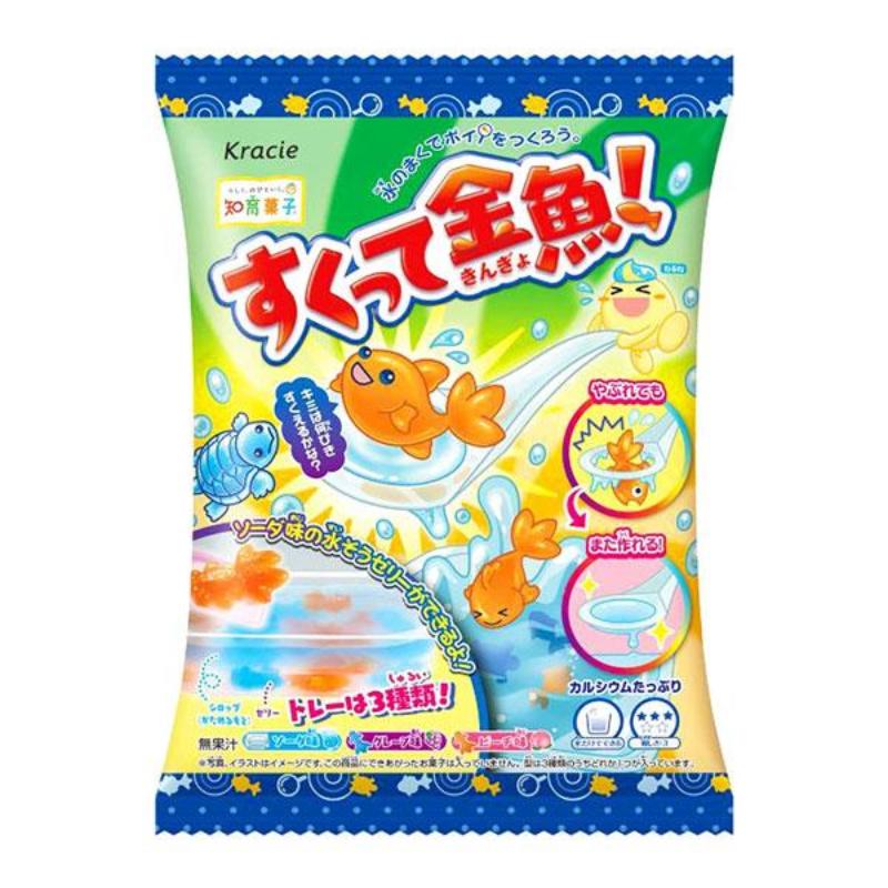 【日版】Kracie嘉娜宝零食 儿童食玩 金鱼 14g