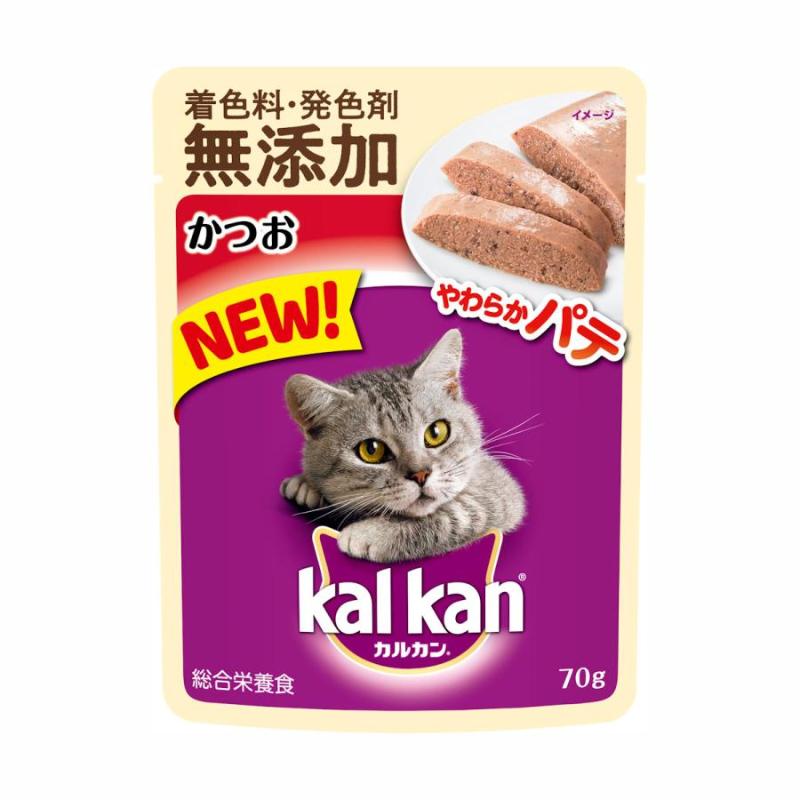 【日版】KAL KAN 卡康 猫咪补给食 肉糜 鲣鱼味 70g