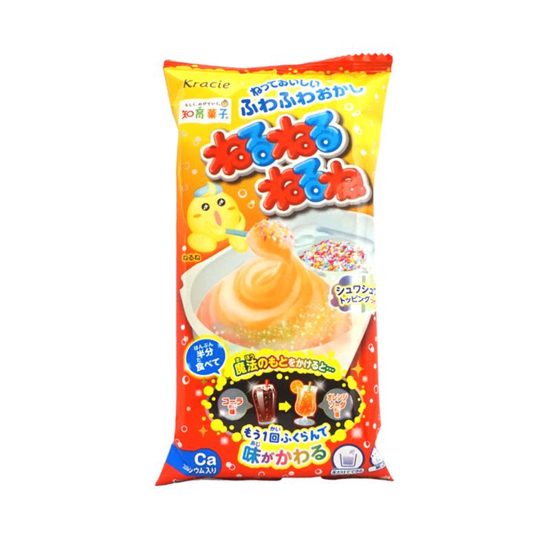 【日版】Kracie嘉娜宝零食 儿童食玩 可乐味和橙子味 拌糖 24g