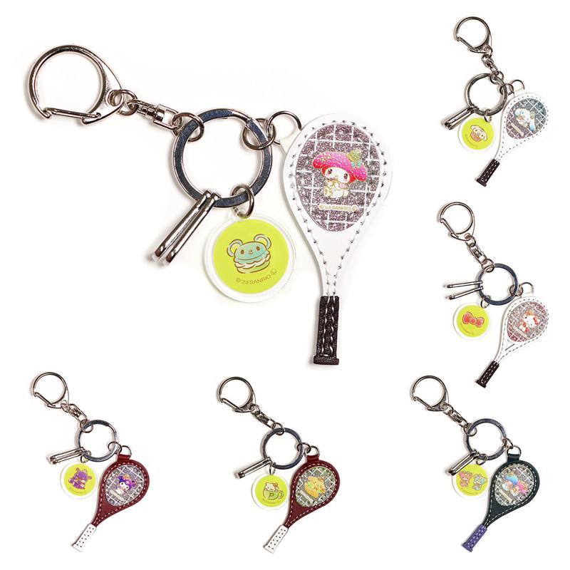【周边】SANRIO三丽鸥 网球拍款钥匙扣挂件 多款可选