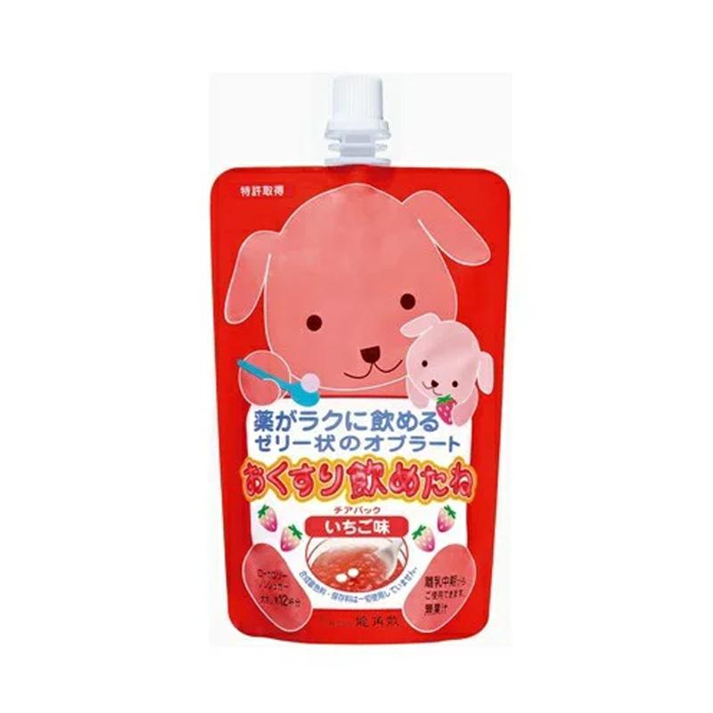 【日版】龙角散 果冻状宝宝喂药神器 草莓味 200g