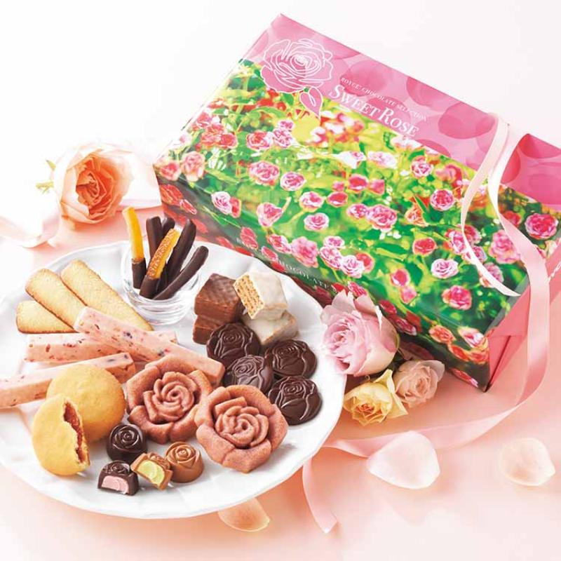 【日版】ROYCE 巧克力礼盒 甜蜜玫瑰【2024母亲节限定】《赏味期90天》