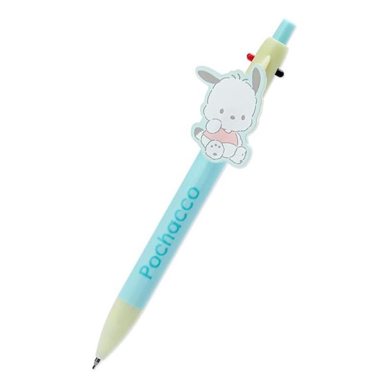 【日版】sanrio三丽鸥 2色圆珠笔 自动铅笔3合1多功能【帕恰狗】