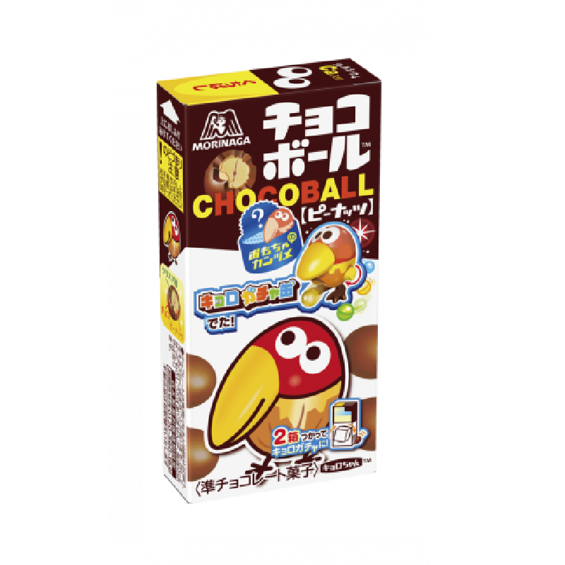 【日版】MORINAGA森永制果 大嘴鸟巧克力威化豆28g花生味 20220712发售