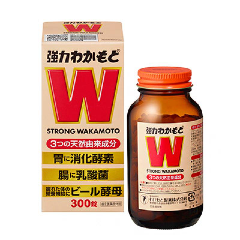 【日版】WAKAMOTO 若素若元 日本益生菌肠胃调理 300粒 新版