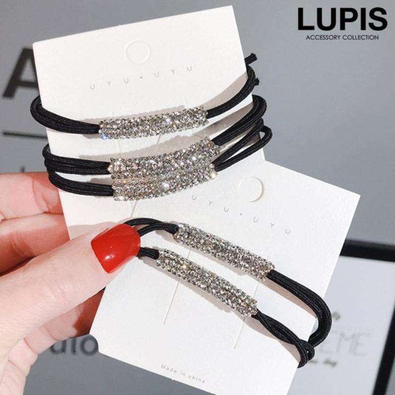【LUPIS】闪亮密镶石橡皮筋 发圈