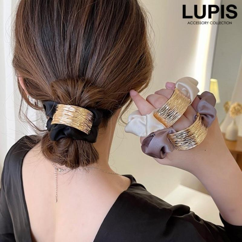 【LUPIS】金属板 发圈 黑色