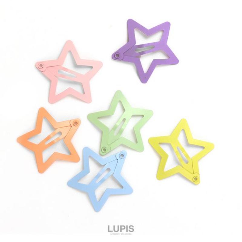 【LUPIS】星星发夹套装 多种颜色可选