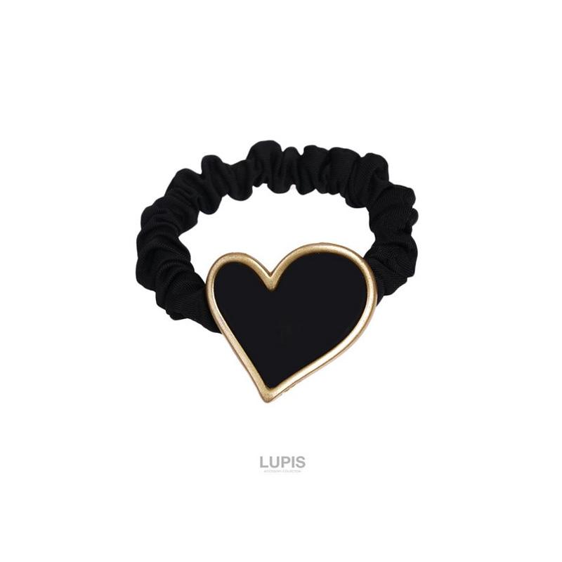 【LUPIS】哑光复古心形 发绳