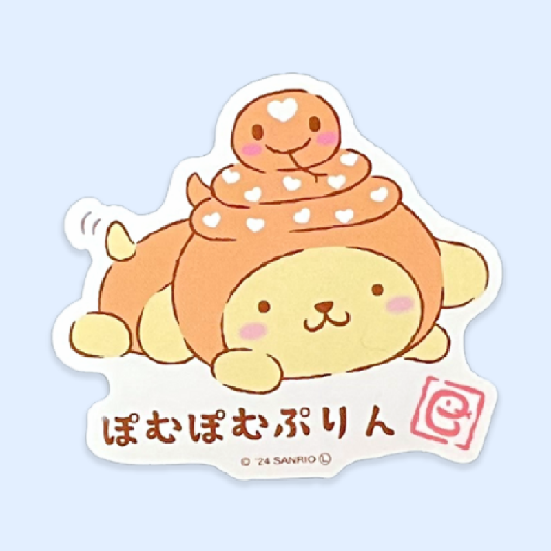 【周边】Sanrio三丽鸥 2025蛇年干支系列 贴纸 【布丁狗】